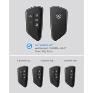 SPIGEN VK100 VOLKSWAGEN / SKODA / SEAT KEY FOB CASE BLACK
