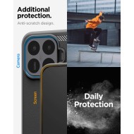 Удароустойчив кейс за Xiaomi 17T от Spigen Rugged Armor - Matte Black