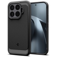 Удароустойчив кейс за Xiaomi 17T Pro от Spigen Rugged Armor - Matte Black
