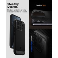 Удароустойчив кейс за Xiaomi 17T Pro от Spigen Rugged Armor - Matte Black