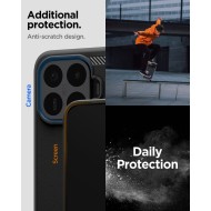 Удароустойчив кейс за Xiaomi 17T Pro от Spigen Rugged Armor - Matte Black