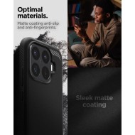 Удароустойчив кейс за Xiaomi 17T Pro от Spigen Rugged Armor - Matte Black