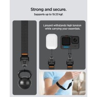SPIGEN UNIVERSAL ADJUSTABLE LANYARD STRAP WRIST BLACK