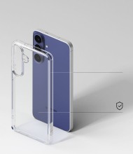 Удароустойчив твърд кейс за Samsung Galaxy S26 FE от Ringke Fusion - Clear