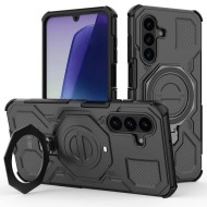 Удароустойчив калъф за Samsung Galaxy А17 / А18 (4G/5G)  от Tech-Protect Tacticstand Magsafe - Matte Black