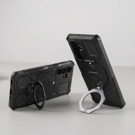 Удароустойчив калъф за Samsung Galaxy А17 / А18 (4G/5G)  от Tech-Protect Tacticstand Magsafe - Matte Black