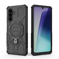 Удароустойчив калъф за Samsung Galaxy А17 / А18 (4G/5G)  от Tech-Protect Tacticstand Magsafe - Matte Black