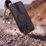 Удароустойчив кейс с MagSafe и капак на камерата за iPhone 17 Pro / 18 Pro от Tech Protect Kevlar Aura - Matte Black