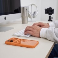 TECH-PROTECT MAGONE MAGSAFE CC + GLASS 2-PACK IPHONE 17 PRO / 18 PRO COSMIC ORANGE/CLEAR