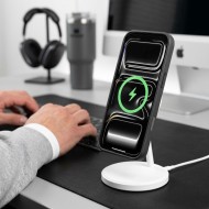 TECH-PROTECT MAGONE MAGSAFE CC + GLASS 2-PACK IPHONE 17 PRO MAX / 18 PRO MAX BLACK/CLEAR