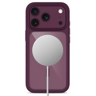 TECH-PROTECT MAGONE MAGSAFE CC + GLASS 2-PACK IPHONE 17 PRO MAX / 18 PRO MAX BURGUNDY/CLEAR