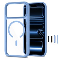 TECH-PROTECT MAGONE MAGSAFE CC + GLASS 2-PACK IPHONE 17 PRO MAX / 18 PRO MAX LIGHT BLUE/CLEAR