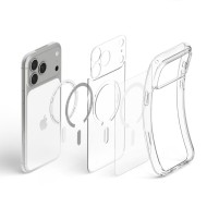 SPIGEN ULTRA HYBRID MAGSAFE IPHONE 17 PRO MAX / 18 PRO MAX CLEAR/WHITE