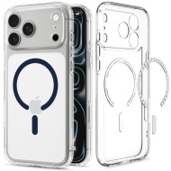 SPIGEN ULTRA HYBRID MAGSAFE IPHONE 17 PRO MAX / 18 PRO MAX CLEAR/DEEP BLUE