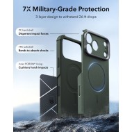 ESR CYBER TOUGH KICKSTAND MAGSAFE IPHONE 17 PRO MAX / 18 PRO MAX GREEN