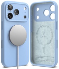 RINGKE SILICONE MAGNETIC MAGSAFE IPHONE 18 PRO MAX LIGHT BLUE