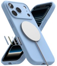 RINGKE SILICONE MAGNETIC MAGSAFE IPHONE 18 PRO MAX LIGHT BLUE