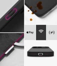 RINGKE SILICONE MAGNETIC MAGSAFE IPHONE 18 PRO BLACK