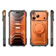 Удароустойчив кейс с MagSafe и стойка за Iphone 17 Pro / 18 Pro от Supcase UB Grip Mag - Coral