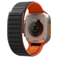 SPIGEN ATHLEX AIR M APPLE WATCH 8 / 9 / 10 / 11 / 12 / SE / ULTRA (44 / 45 / 46 / 49 MM) ACTIVE BLACK/ORANGE