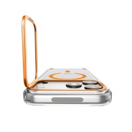 SPIGEN ULTRA HYBRID OPTIK S MAGSAFE IPHONE 17 PRO MAX / 18 PRO MAX CLEAR/ORANGE