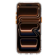 SPIGEN ULTRA HYBRID OPTIK S MAGSAFE IPHONE 17 PRO / 18 PRO CLEAR/ORANGE