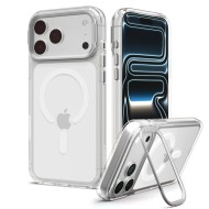 SPIGEN ULTRA HYBRID OPTIK S MAGSAFE IPHONE 17 PRO / 18 PRO CLEAR/SILVER