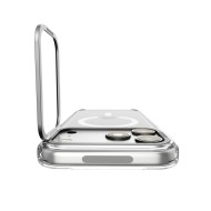 SPIGEN ULTRA HYBRID OPTIK S MAGSAFE IPHONE 17 PRO / 18 PRO CLEAR/SILVER