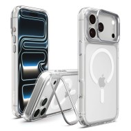 SPIGEN ULTRA HYBRID OPTIK S MAGSAFE IPHONE 17 PRO / 18 PRO CLEAR/SILVER