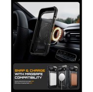 Удароустойчив кейс с MagSafe и стойка за Google Pixel 11 PRO XL от Supcase UB Grip Mag- Black