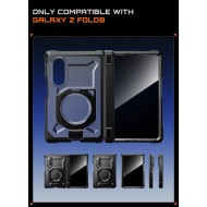 Удароустойчив кейс с MagSafe за Samsung Galaxy Z Fold 8 от Supcase UB Grip Mag Privacy Glass - Black