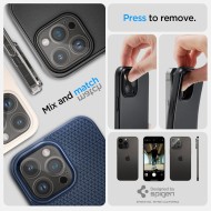 2 броя протектори за камера на iPhone 14 Pro / 14 Pro Max от Spigen Optik.TR - прозрачни