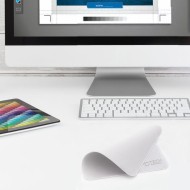 2 броя микрофибърни кърпички за дисплей от Tech Protech Polishing Cloth - Сив
