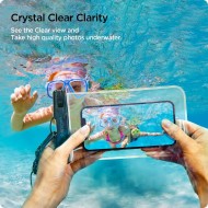 2 броя водоустойчив калъф за смартфон от Spigen A601 - Прозрачни