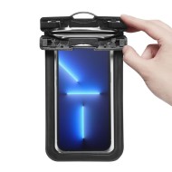 Водоустойчив калъф за смартфон от Spigen A601 - Черен