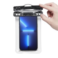 Водоустойчив калъф за смартфон от Spigen A601 - Прозрачен