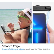Водоустойчив калъф за смартфон от Spigen A601 - Прозрачен
