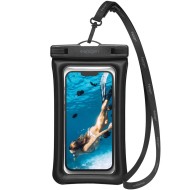 Водоустойчив калъф за смартфон от Spigen A610 - Черен