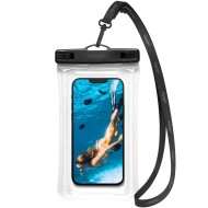 Водоустойчив калъф за смартфон от Spigen A610 - Прозрачен