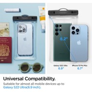 Водоустойчив калъф за смартфон от Spigen A610 - Прозрачен