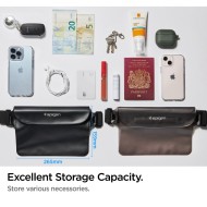Универсална водоустойчива чанта от Spigen A620 - Черни