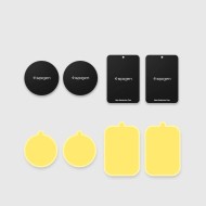 Комплект магнитни пластини за автомобилна стойка от Spigen MP-4P - Черни