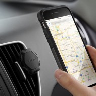 Магнитна стойка за кола за вентилационна решетка Spigen QS11 - Черен