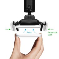 Стойка за кола за стъкло и табло Spigen TS35 Signature - Черен