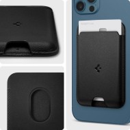 Универсален картхолдър с MagSafe от Spigen Valentinus - Черен