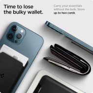 Универсален картхолдър с MagSafe от Spigen Valentinus - Черен