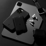 Универсален картхолдър с MagSafe от Spigen Valentinus - Черен