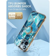 Кейс с пръстен за iPhone 13 Pro от Supcase IBLSN Cosmo Snap - син