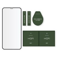 Стъклен протектор Full Glue за iPhone 12 Mini от Hofi Glass Pro+ - с черна рамка