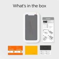 Стъклен ротектор за дисплей на iPhone 11 от Spigen ALM Glass FC - Privacy